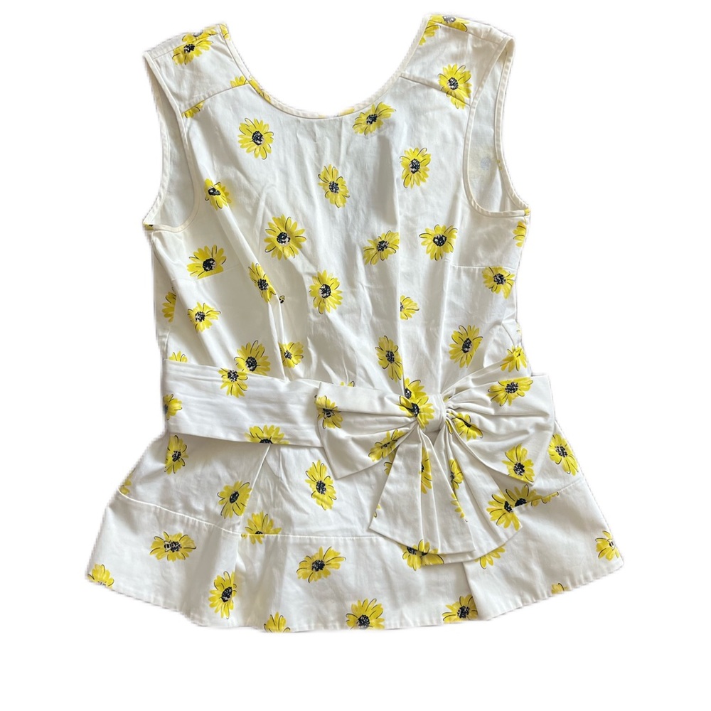 🌻Kate Spade peplum flower tank🌻